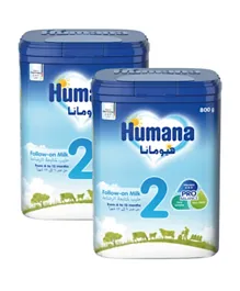 Humana Probalance Follow On Formula Milk 2 Pack Of 2 - 800g Each