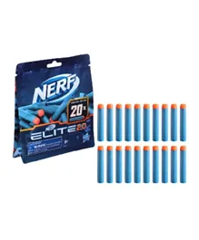 Nerf Elite 2.0 Dart Refill - 20 Nerf Elite Darts