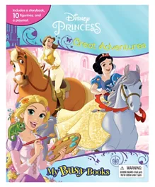 Disney Princess My Busy Books - English