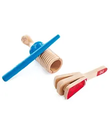 Hape Wooden Percussion Duo Set - 3 Pieces