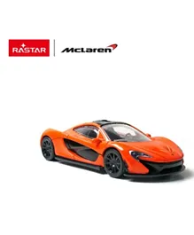 Rastar McLaren P1 Metal Die Cast Car 1:43 Scale - Orange