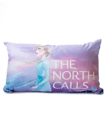 Disney Frozen Typographic Sublimated Pillow - Multicolor