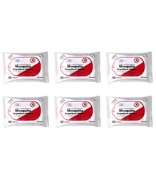 Cool & Cool Mosquito Repellent Wipes - Pack Of 6