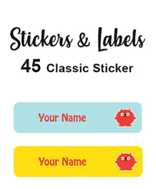 Ladybug Labels Personalised Name Labels Jamie - Pack of 45