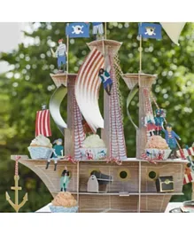 Meri Meri Pirate Ship Cupcake Kit
