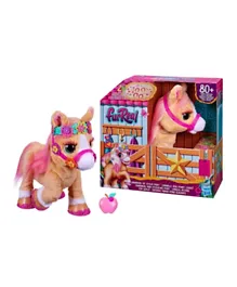 furReal Cinnamon My Stylina Pony Toy with Accessories - 14-Inch