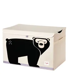 صندوق ألعاب بطبعة دب من 3 سبراوتس- بيج أسود