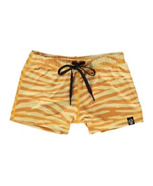 Beach & Bandits Golden Tiger Swim Shorts - Golden