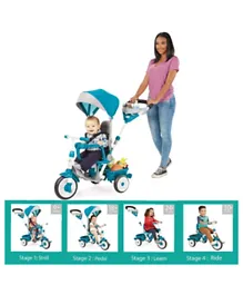 Little Tikes 4 in 1 Perfect Fit Tricycle - Teal