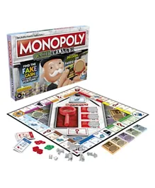 Monopoly Crooked Cash Board Game - Multicolour