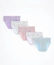 Minoti 5 Pack All Over Printed Panties - Multicolor