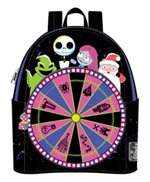 Loungefly Leather Disney NBC Oogie Boogie Wheel Backpack