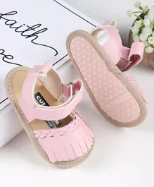 Cute Walk by Babyhug Sandal Style Booties - Pink