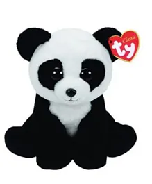Ty Beanie Babies Panda Soft Toy - Black White