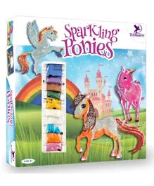 Toy Kraft Sparkling Ponies Activity Kit - Multicolor