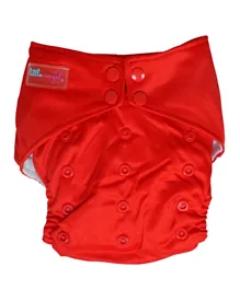 Little Angel Baby Pocket Cloth Diapers all in one Reusable - Red