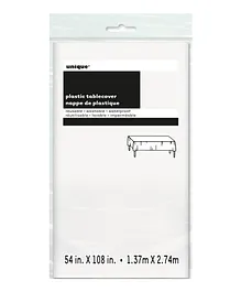 Unique White Plastic Table Cover