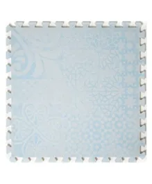 Toddlekind Persian Prettier Extra Large Play Mat  Sea Spray - Icy Blue