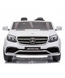 Mercedes-Benz GLS63 Licensed Battery Operated Ride On with Remote Control - White