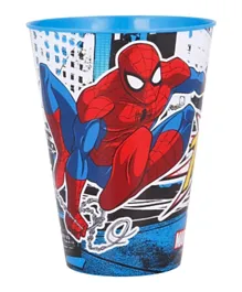 Marvel Large Easy Tumbler Spiderman Street - 430mL