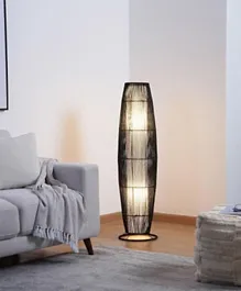 PAN Home Cosmo 2-Light E27 Floor Lamp - Black
