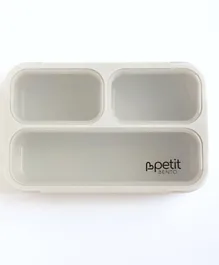 Petit Bento Mini Lunch Box For Adults & Kids - Grey
