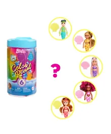 Barbie Color Reveal Chelsea Rainbow Mermaids Series - Assorted