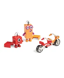 Learning Resources Numberblocks One and Two Bike Adventure - 5 Pieces