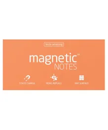 Tesla Amazing Magnetic Notes Peachy - Large