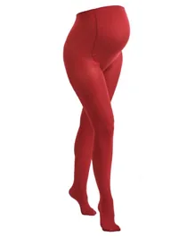 Mums & Bumps Mamsy 60Den Maternity Tights - Red