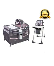 Baby Trend Deluxe II Nursery Center with Tot Spot 3-in-1 High Chair