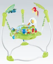 Tiibaby Kids Baby Jumping Chair with Light Music - Green