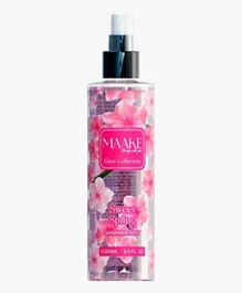 MAAKE Glow Collection Shimmer Body Mist Sweet Spring - 250mL