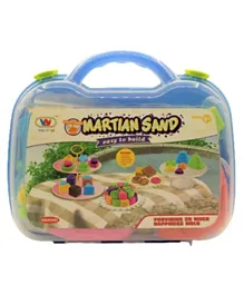 Martian Sand Easy to Build Cake Set- 3D Magic Sand - Multicolour