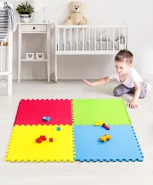 Babyhug EVA foam Floor Puzzle Playmat Cutouts - 4 Pieces