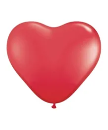 Qualatex Red Heart Latex Balloon - 11 Inches