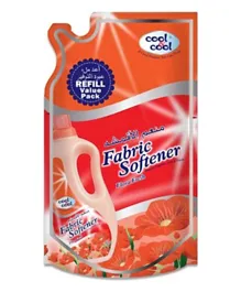Cool & Cool Fabric Softener Pouch Flora Fresh - 500mL