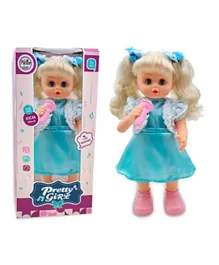 Pretty Girl Fashion Doll 41cm with Walking, Singing, Beautiful Hair & Fab Outfit for 3+ Years