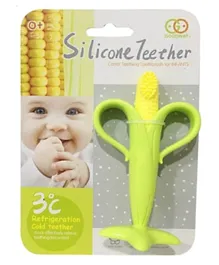 Baby Corn Bendable Teether - Green & Yellow