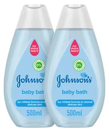 Johnson & Johnson Baby Bath Pack of 2 - 500mL each