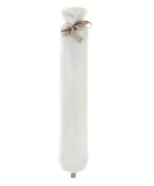 Aroma Home White Faux Fur Long Hot Water Bottle - 2L