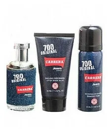 Carrera Jeans 700 Original Uomo EDT Gift Set - Pack Of 3