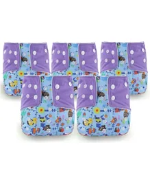 Pixie Reusable Swimming Baby Diapers - Pack of 5