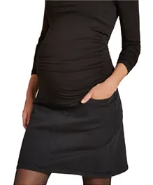Mums & Bumps Isabella Oliver The Denim Maternity Skirt - Black