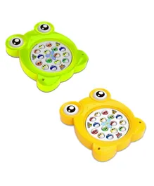STEM Automatic Rotating Fishing Frog Game Set 19 Pieces - Assorted