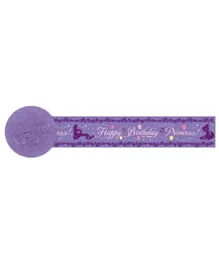 Party Centre Purple Paper Rapunzel Crepe Streamer - 914.4 cm