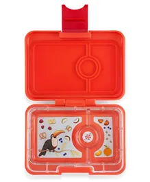 Yumbox Saffron Mini Snack 3 Compartment Lunchbox - Orange
