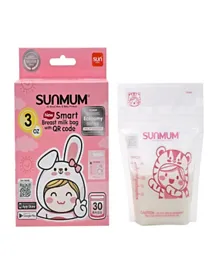 Sunmum Milk Storage Bag Economy Series - 30 Pieces