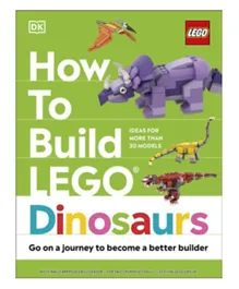 ليغو - كتاب لبناء الديناصورات - إنجليزي