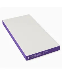 SnuzSurface Pro Adaptable Cot Bed Mattress for SnuzKot - White